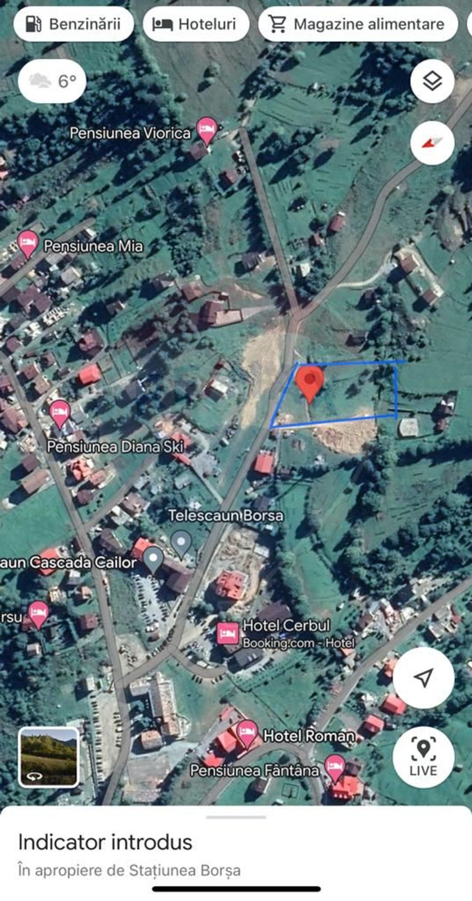 Land 2,770sqm Borsa / Strada Bradet