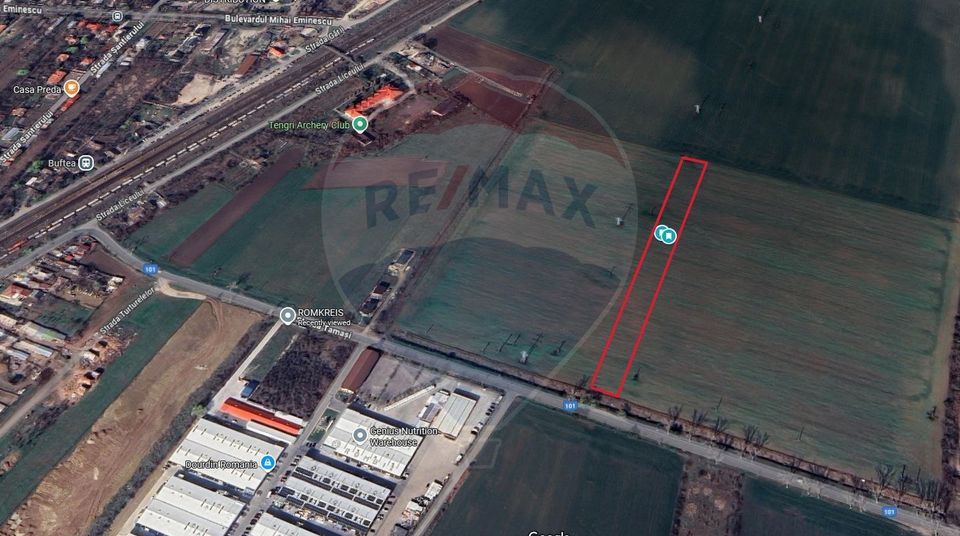 Teren intravilan Buftea, soseaua Tamasi