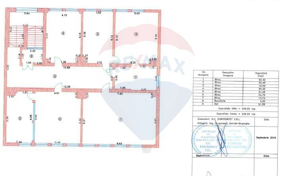 Vila | Spatiu birouri | zona Stefan cel Mare | Barbu Vacarescu