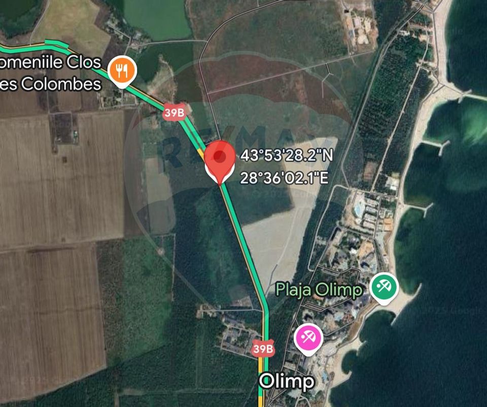 Land 21,783sqm Olimp / Strada Trandafirilor