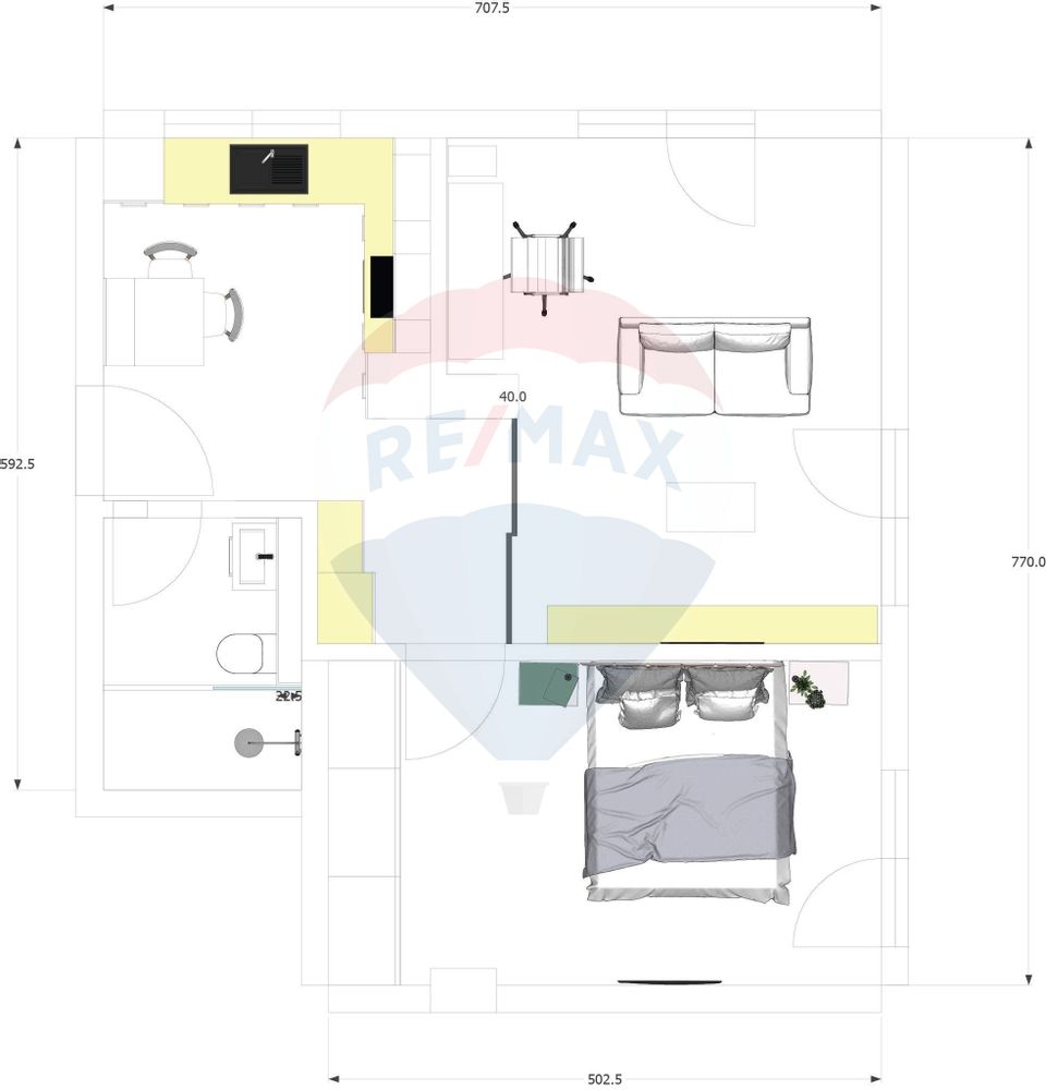 Apartament 2 camere la cheie / Parcare / Terasa / Europa
