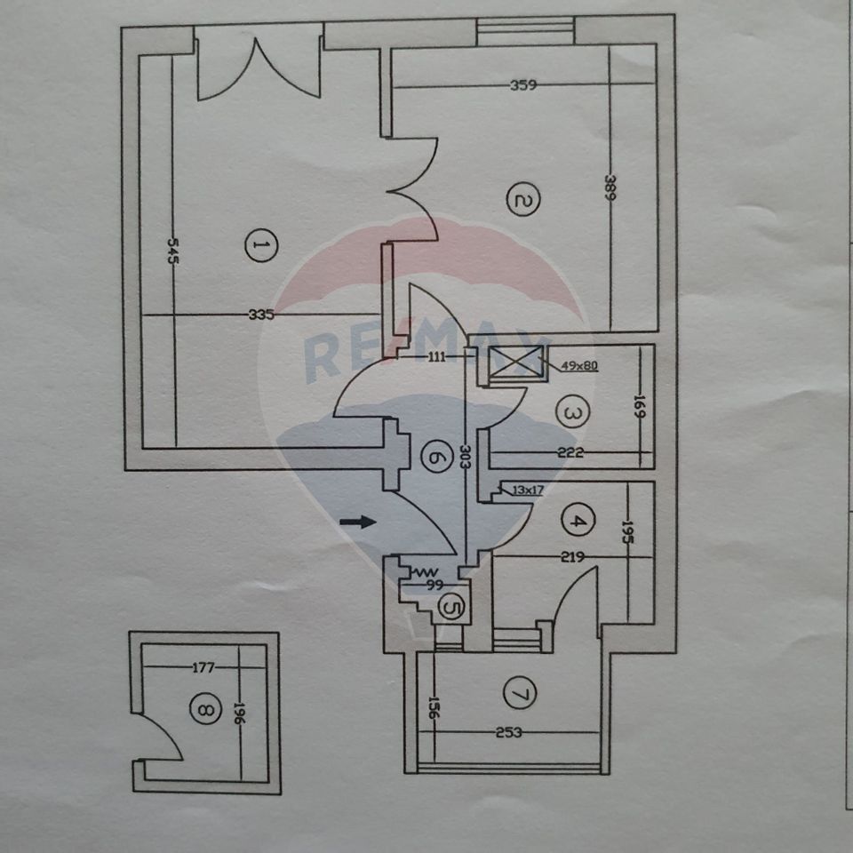 Spațiu de birouri de 51mp de închiriat în zona P-ta Romana