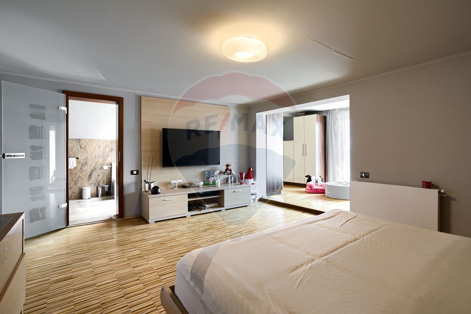 Casă modernă și spațioasă cu piscină,saună și sală de fitness – Pecica