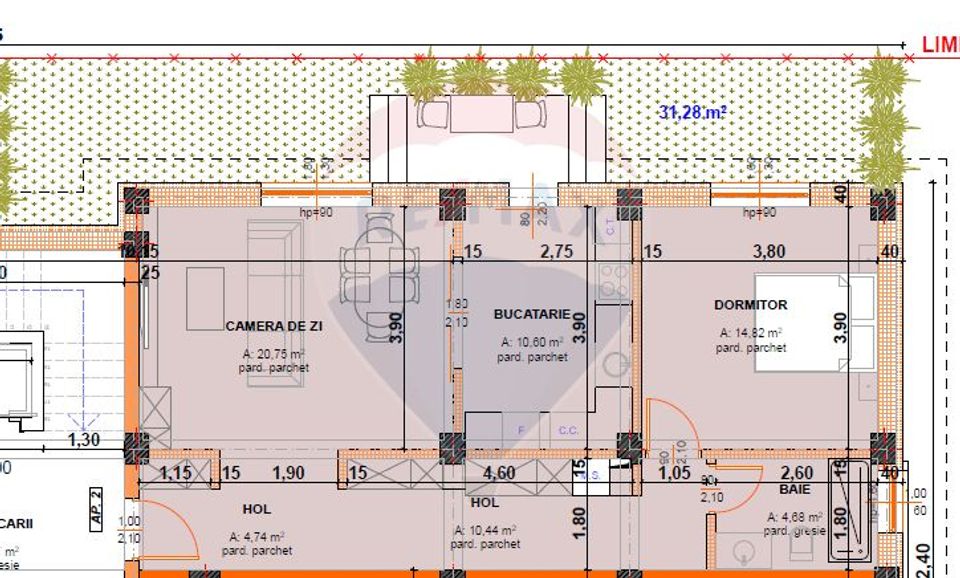 2 room Apartment for sale