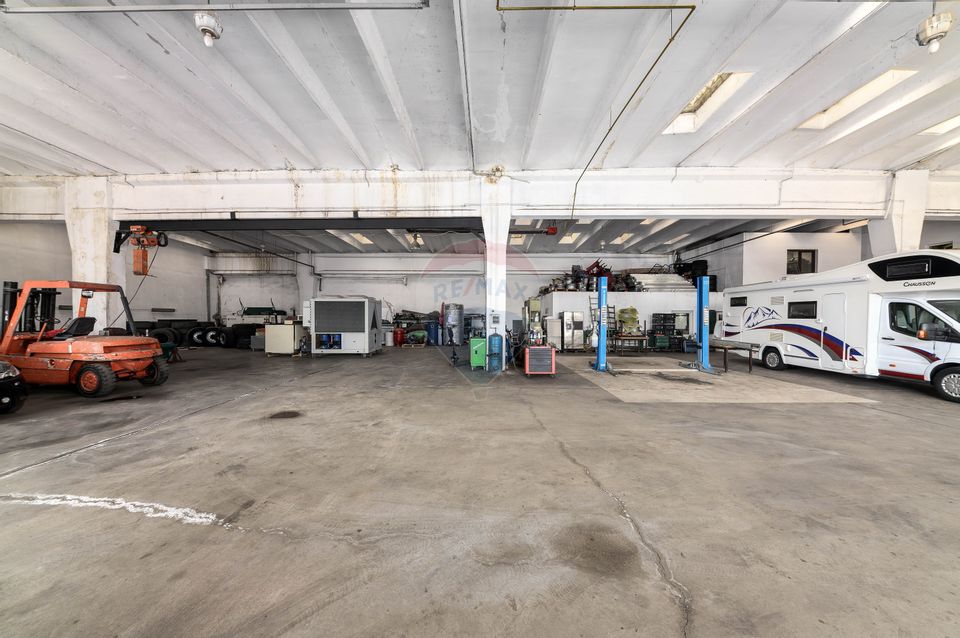Spațiu Industrial & Comercial – 11735 mp, Hala 2900 mp, Birouri 727 mp