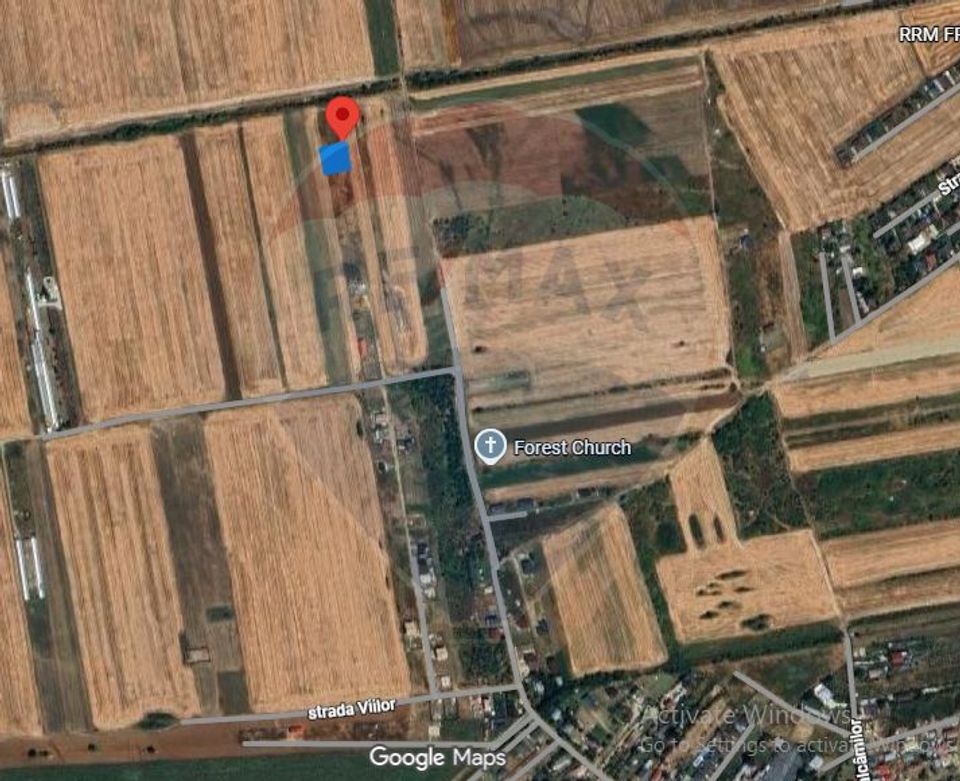 Vanzare teren intravilan 500 mp Sabareni /  Strada Orhideelor