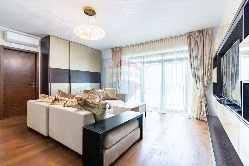 Apartament de închiriat, 3 camere, 128 mp, Barbu Delavrancea – Kiselef