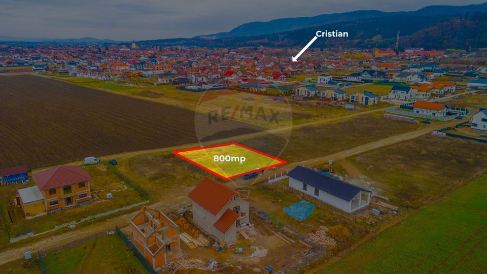 Land 800sqm Cristian / Strada Spicului