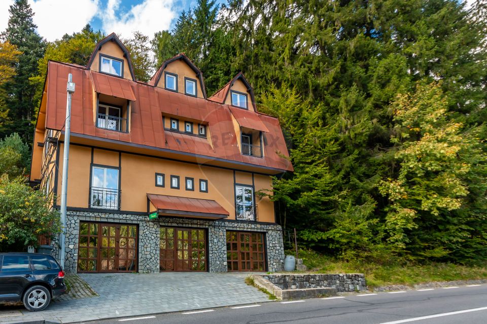 Pensiune/Casa de vânzare în Sinaia – 450 mp, lângă Castelul Peleș