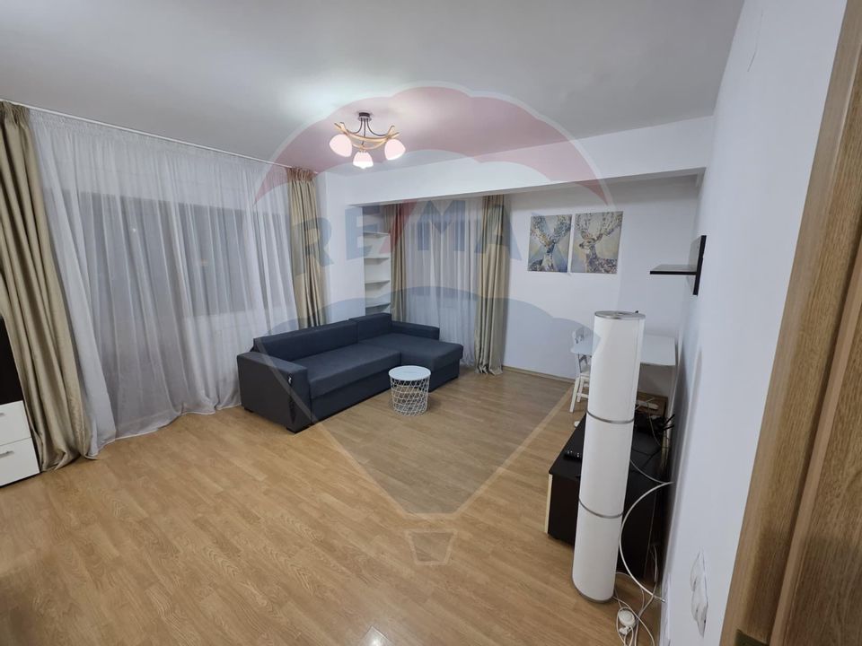 2-room apartment with central heating system - for rent in Ozana area