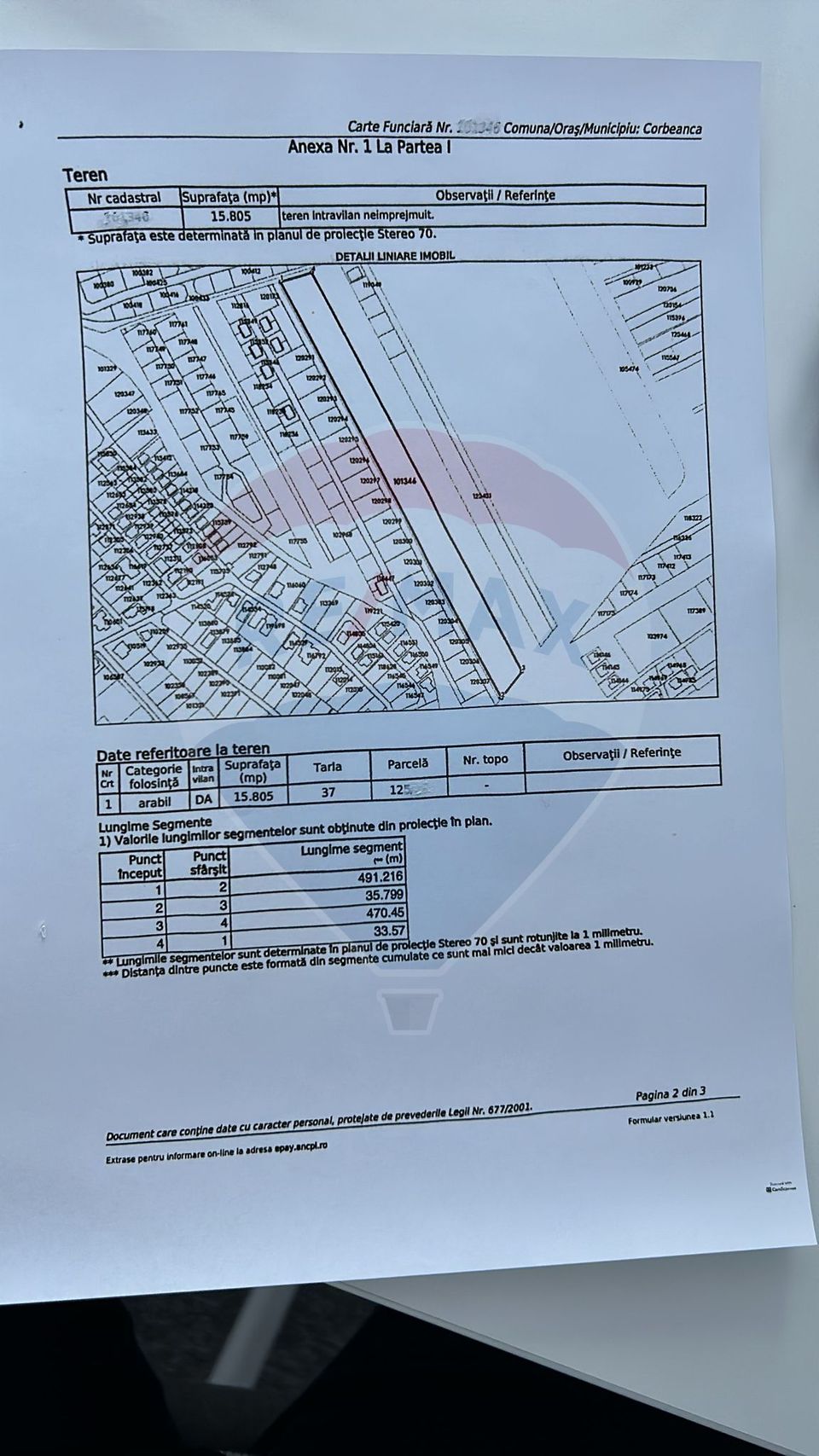 Vanzare teren intravilan construibil Corbeanca, Ostratu, Strada Scolii