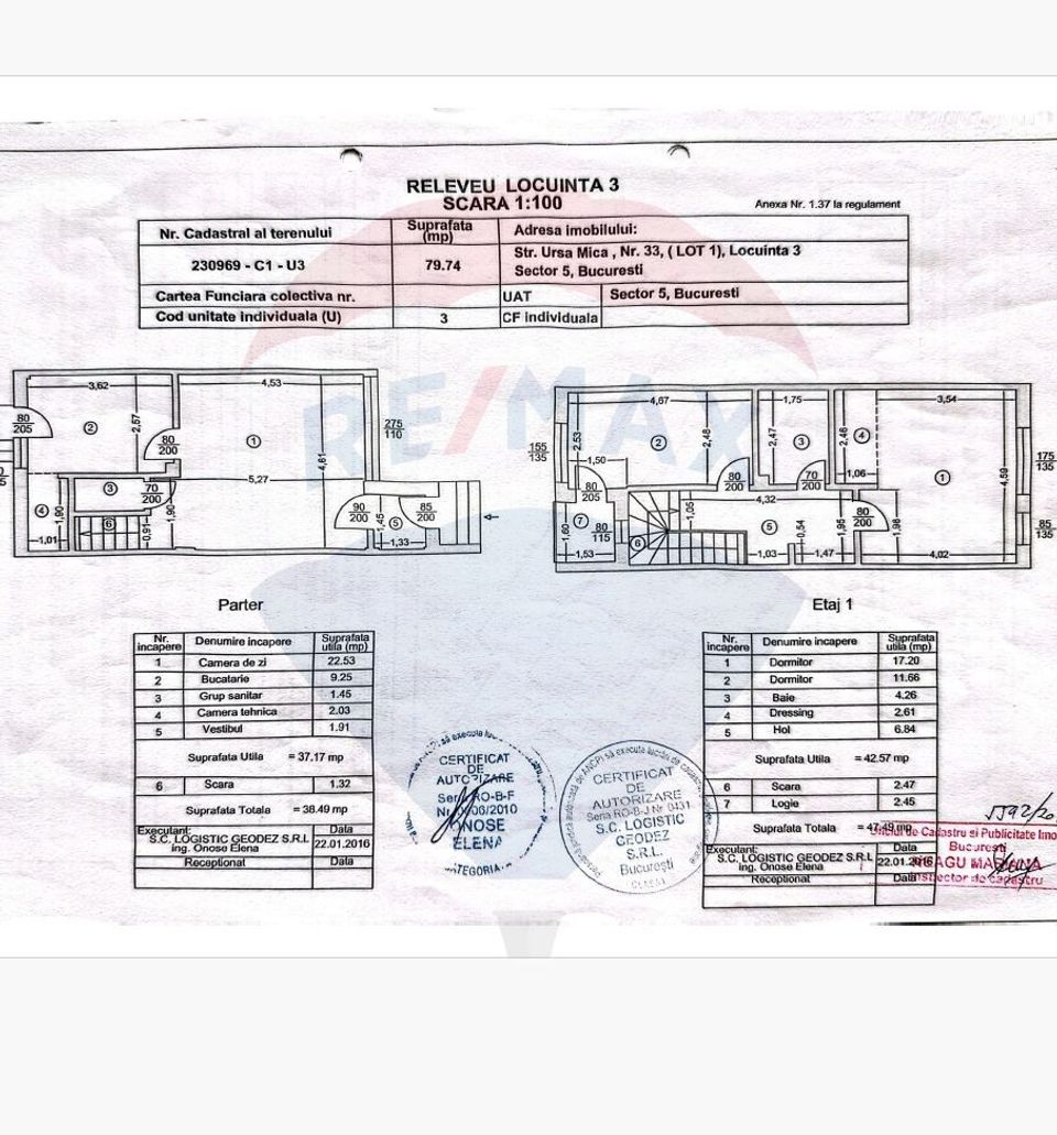 House for sale 4 rooms Drumul Taberei str Dantelei Ursa Mica