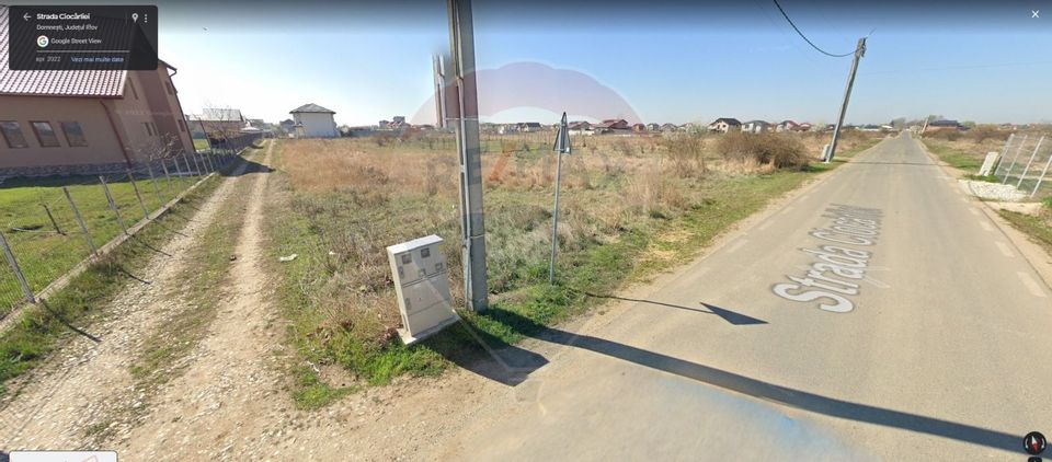 Teren de vanzare ideal pentru casa Domnesti str Ciocarliei