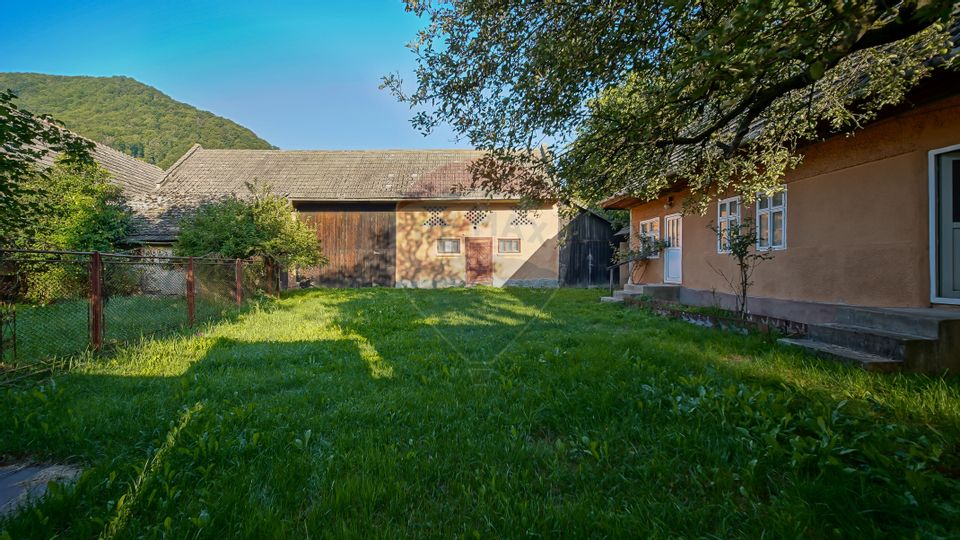 Teren intravilan 7.255 mp +casă rustică – ideal pensiune în Vama Buzău