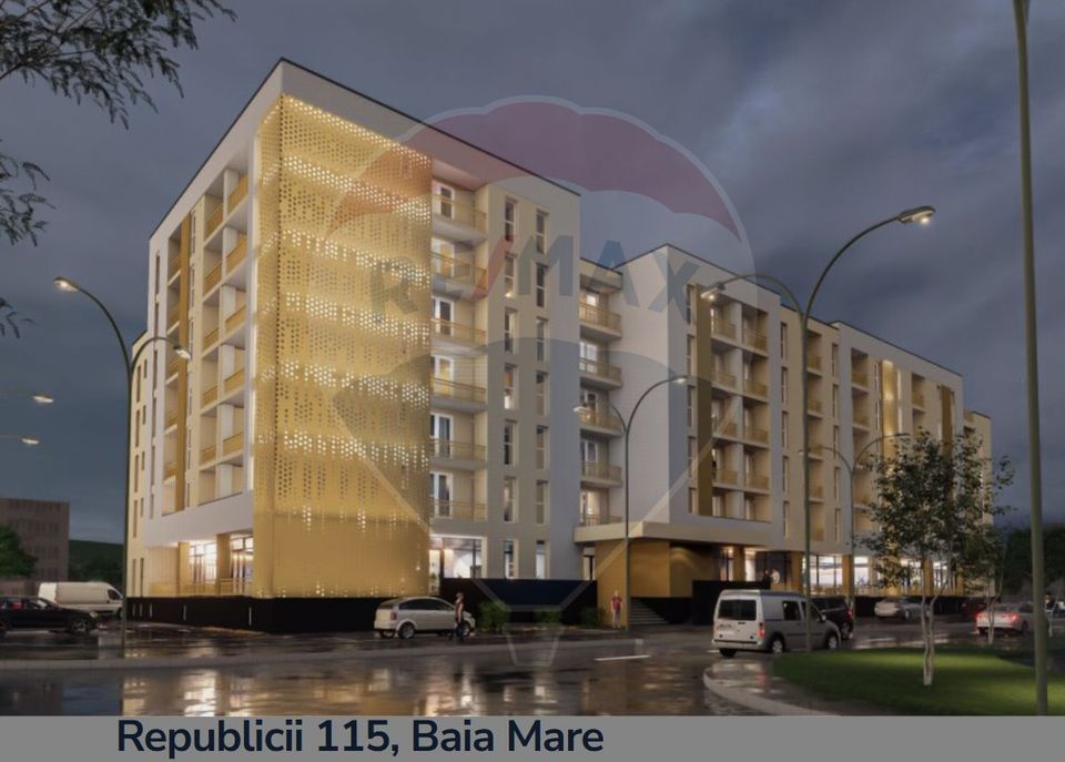 Apartament cu 2 camere de vânzare în zona Republicii