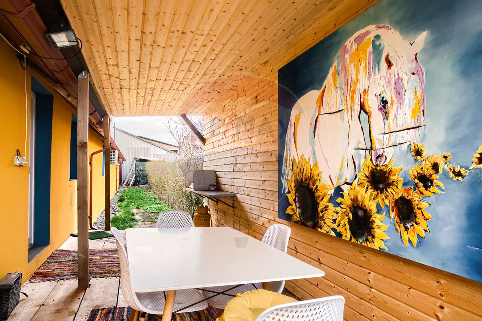 Casă renovată modern cu 3 camere de vânzare Frumușeni Arad