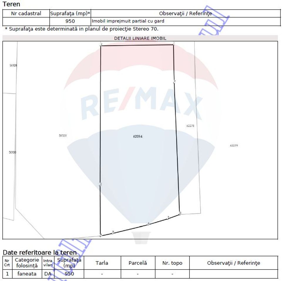 Land 950sqm Tautii-Magheraus / Strada Nr. 61