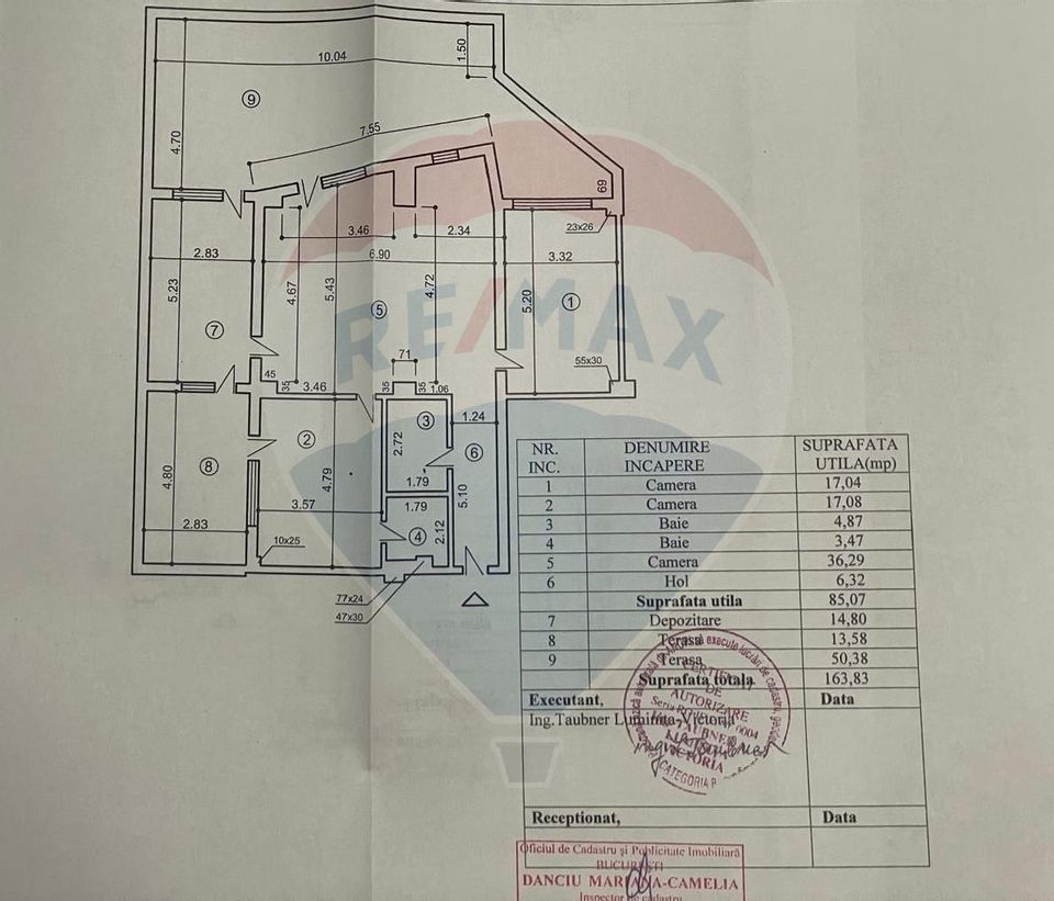 3 room Apartment for sale, Damaroaia area