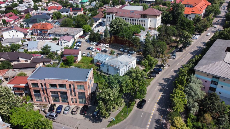 Monument Istoric Teatru langa Liceul Cuza