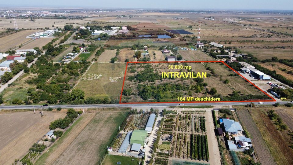 Lot 6000mp intravilan spre A7