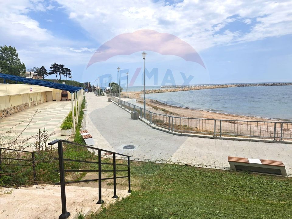 Teren Cap Aurora/ Mangalia- situat pe plaja, deschidere la mare