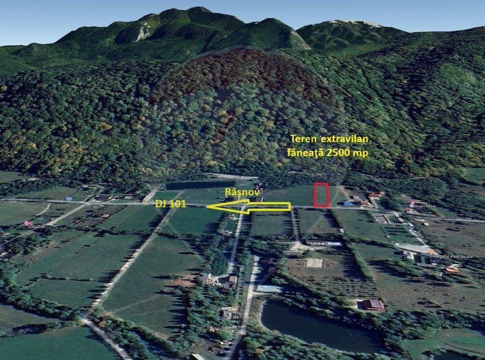 Land 2,500sqm Rasnov / DJ 101