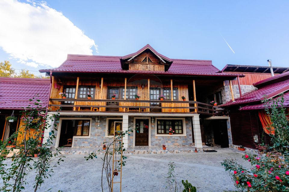 Vânzare pensiune renovată 2025 – 6 camere, Corbșori (Poenari)