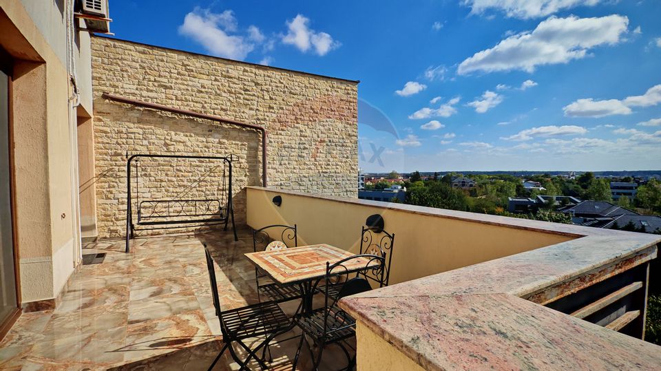 2 room apartment with terrace for rent I Pipera