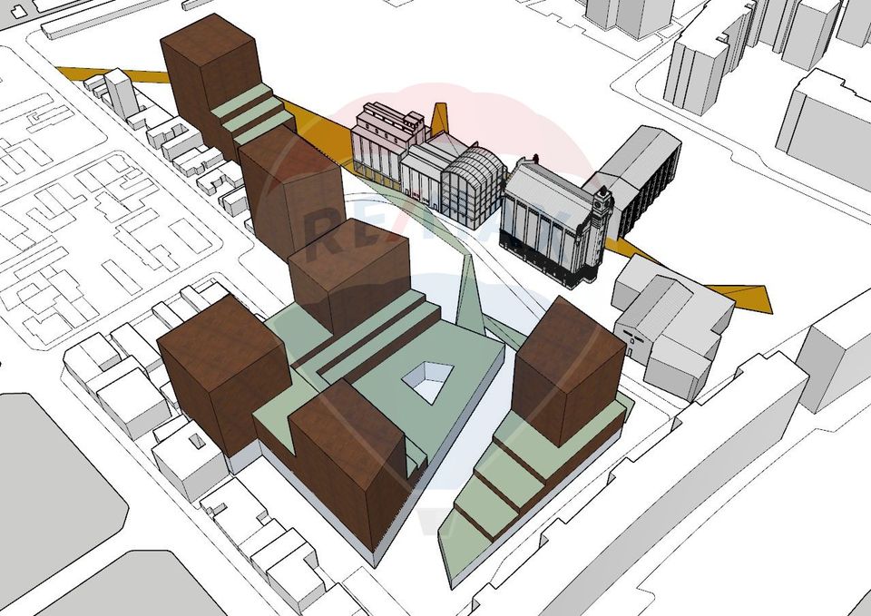 Teren intravilan de vanzare Bucuresti Bucur Obor  22000mp