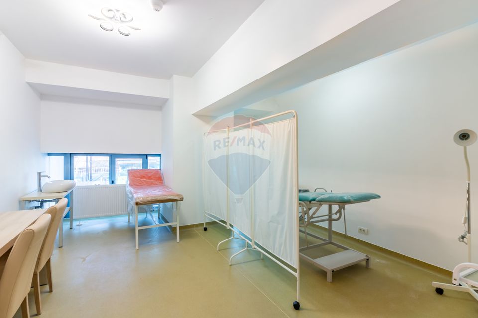 Investment building: polyclinic, senior living & catering-Giulesti