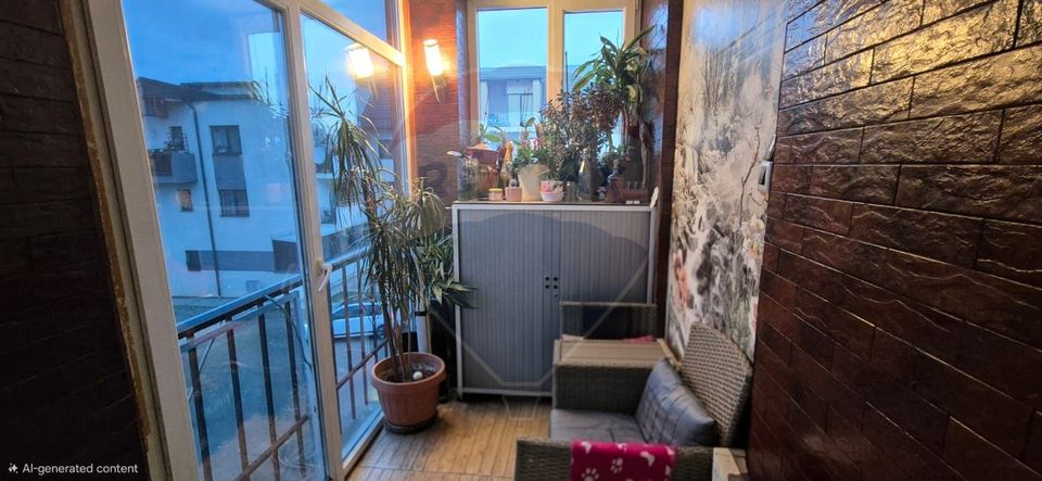 Apartament renovat recent cu 3 camere