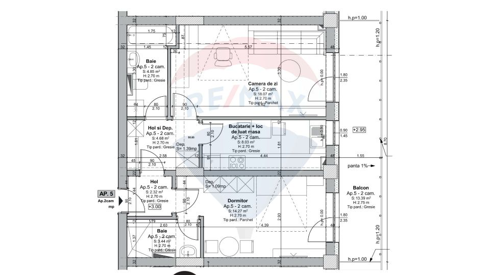 Apartament 2 camere Maurer Avantgarden 3 Faza V Comision 0%