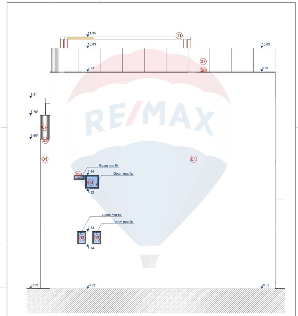 Spatiu birouri premium 380 mp | 3 niveluri | Zona Vitan – Dristor