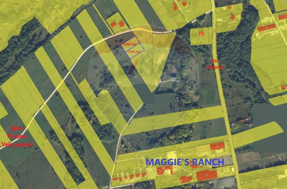 Land 2,200sqm Rasnov / Strada Poiana velicanului