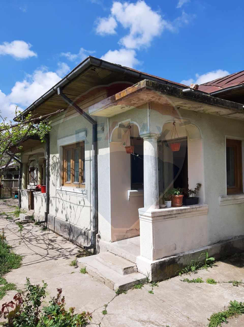 Teren cu casa de vanzare la Dunare, langa Giurgiu