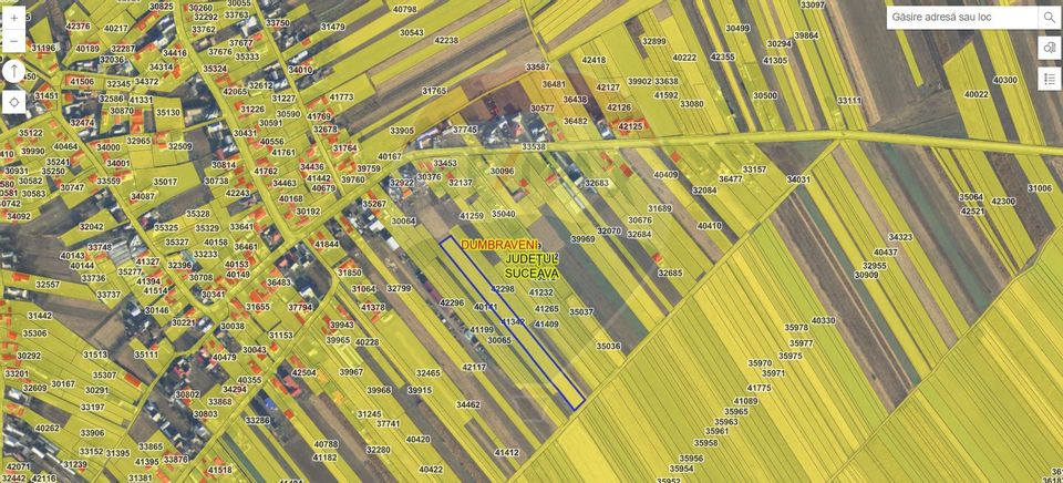 Teren intravilan 6,600mp Dumbraveni / Strada Principala spre Veresti