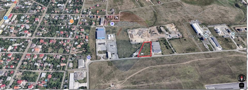 Presentation of Land for Sale – Mixed Area of Housing and Services