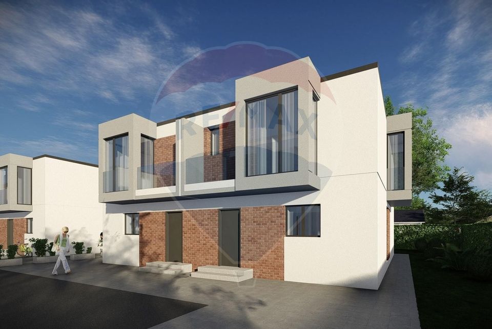 DE VANZARE casă nouă Tunari – 4 camere  Ansamblu privat !!!