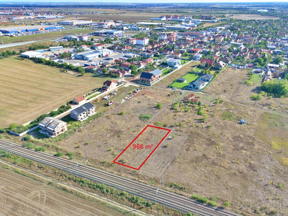 Teren intravilan 966mp Micalaca / Arad