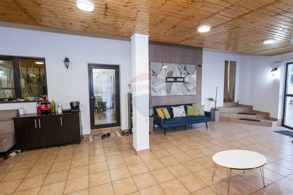 Vila 5 camere complet mobilata, foișor, teren generos