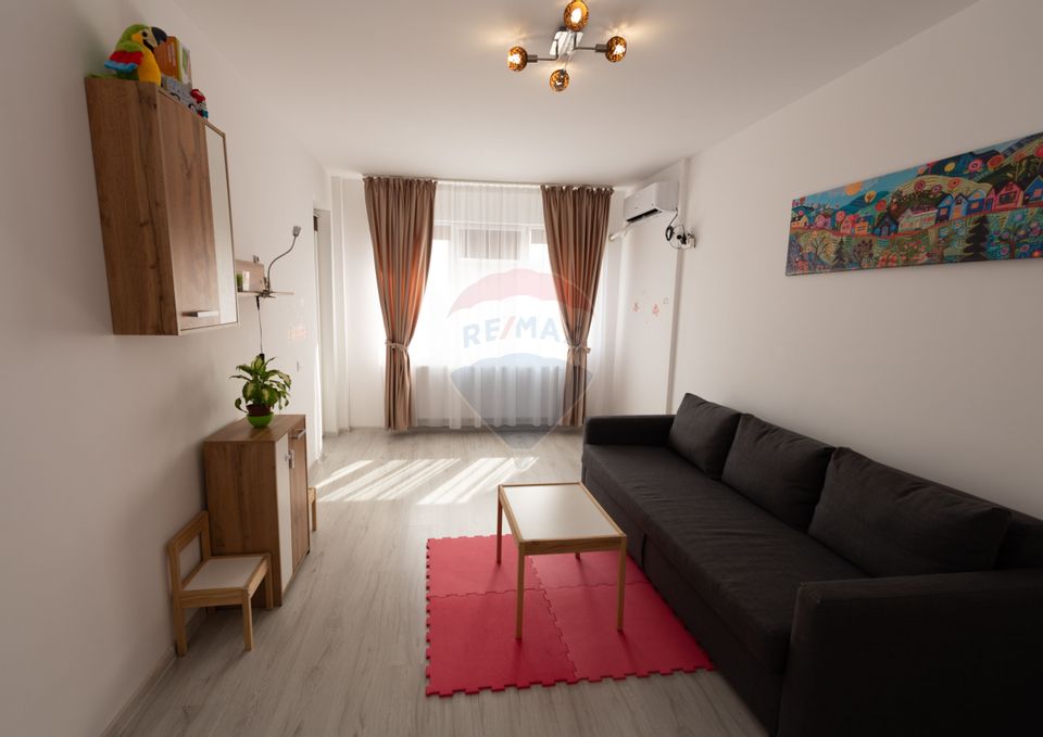 Apartament decomandat 2 camere de vanzare, mobilat modern , Popesti