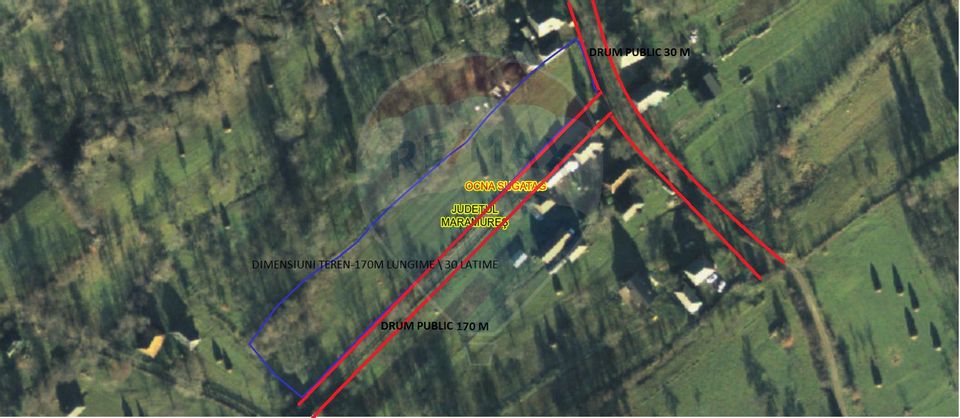 Teren în cea mai turistica localitate din Romania - Breb / Maramureș