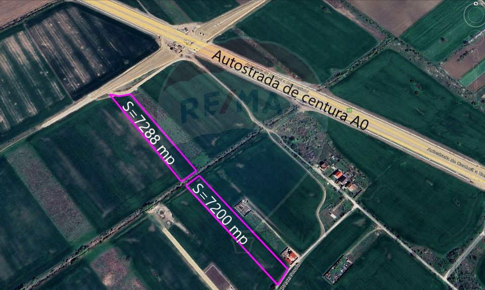 Teren intravilan 7209 mp, Bragadiru