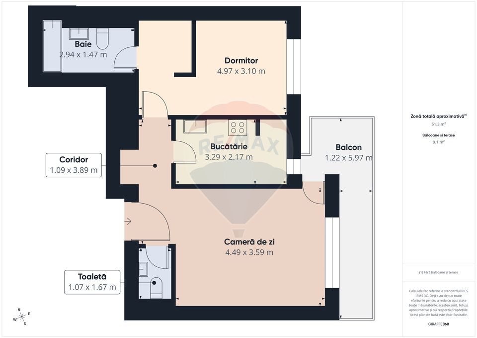 APARTAMENT 2 CAMERE DE VANZARE| ONIX NORTH PARK PIPERA