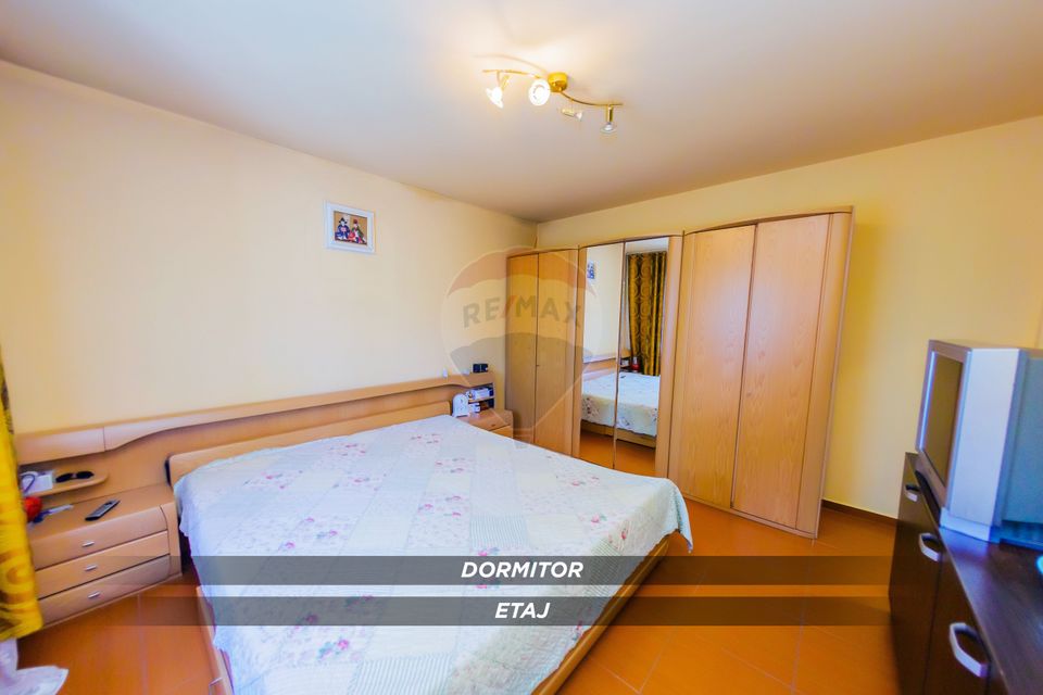 Casă P+1 din cărămidă, 683 mp teren, 4 garaje – Strada Zorilor