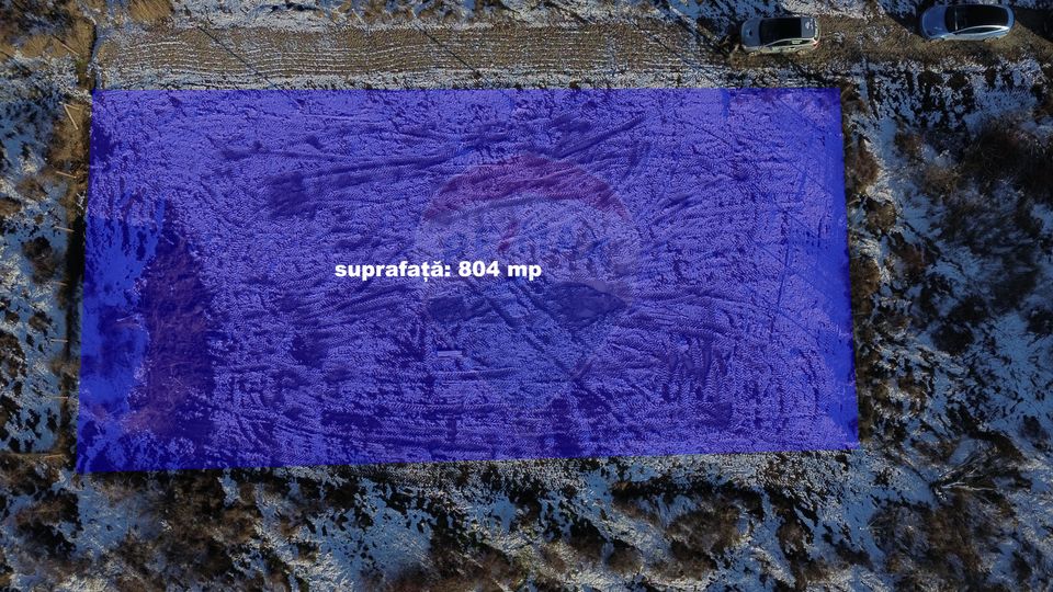 Teren intravilan Corbeanca – 804 mp, zona de nord a Bucurestiului