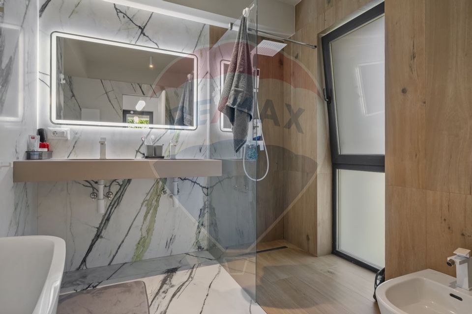 Vila individuala 4 camere 202 mp utili, Corbeanca, ansamblu cu piscina