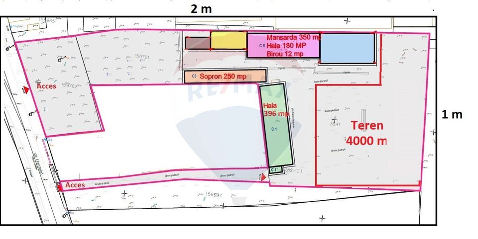 Teren De Închiriat,  4000 mp, Ogorului, Vis-a-Vis Metro