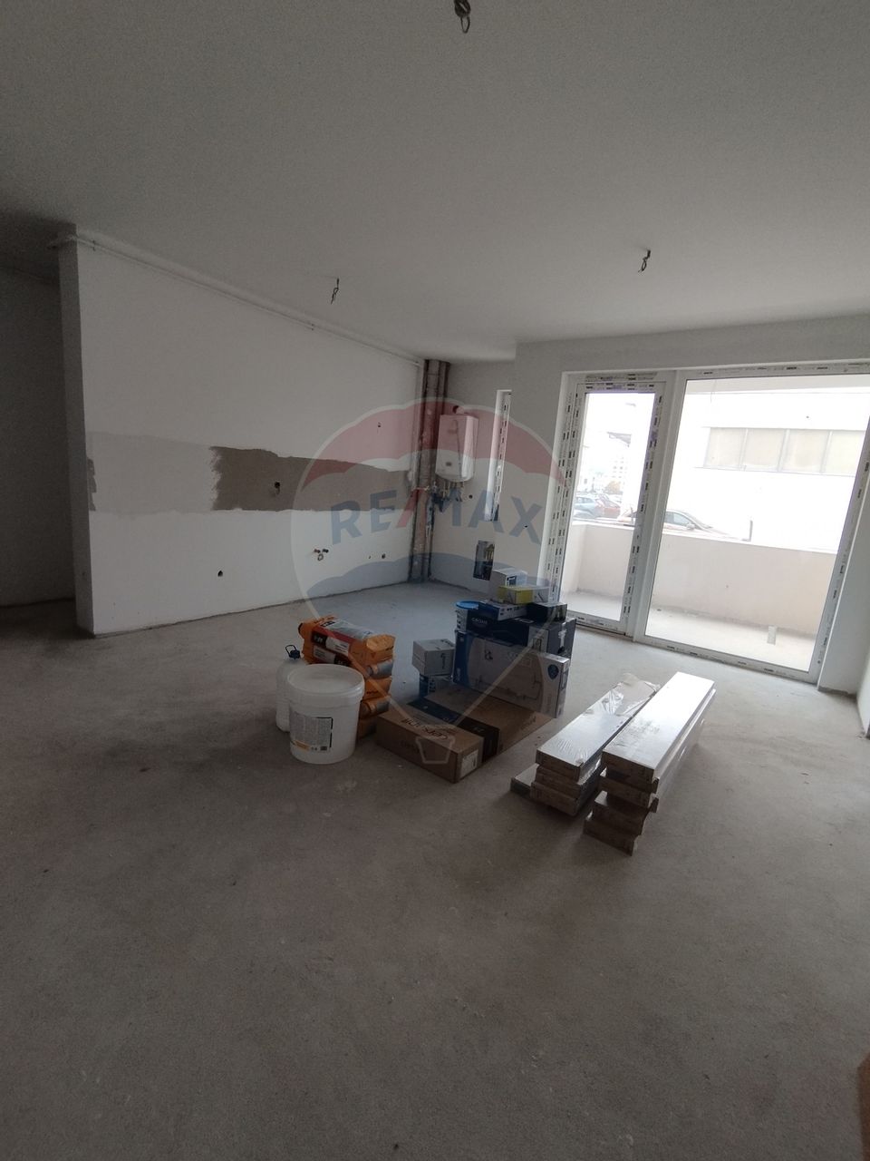 Comision 0 | Apartament cu 2 camere de vânzare semifinisat | Bloc 2025