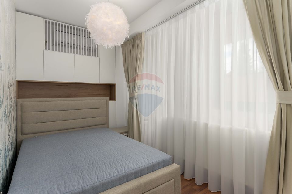 Apartament lux cu 2 camere și terasă generoasă 50 mp Pipera